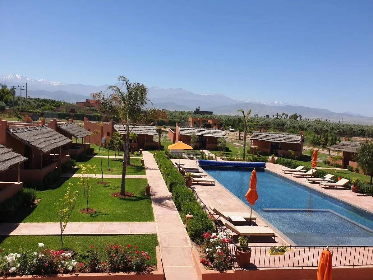 Hotel Les Orangers De l'Ourika à Douar Akkara 3*,  Maroc